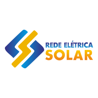 Rede Elétrica Solar Logo PNG Vector