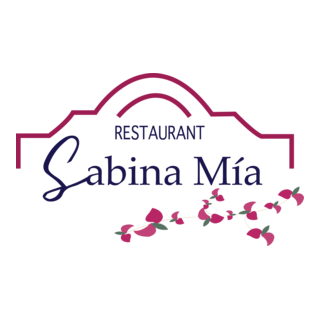 Restaurant Sabina Mia Logo PNG Vector