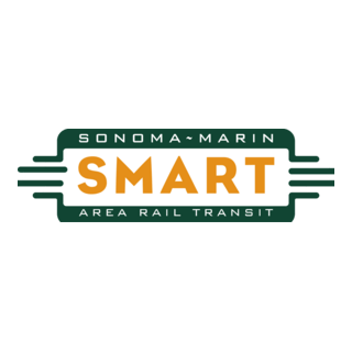 Sanoma Marin SMART Area Rail Transit Logo PNG Vector