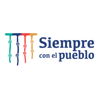 Siempre con el Pueblo - Gobierno Perú 2021 - 2026 Logo PNG Vector