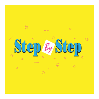 Step by Step TV Show Logo PNG Vector