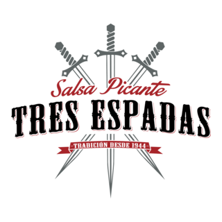 Tres Espadas Logo PNG Vector