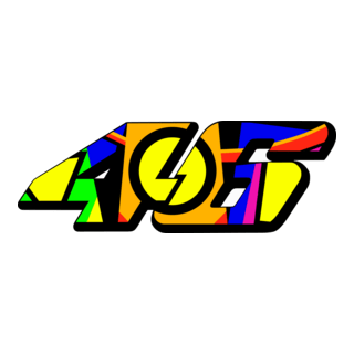 Valentino Rossi 46 Logo PNG Vector