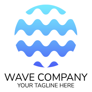 Wave World Company Logo PNG Vector