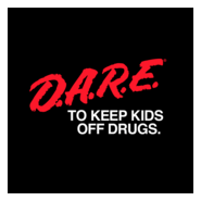 D.A.R.E. to keep kids off drugs PSA Logo PNG Vector