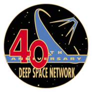 Deep Space Network 40th Logo PNG Vector