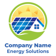 Energy Solution Logo PNG Vector