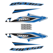 Honda Nx Falcon 400i 2013 À 2015 Material Logo PNG Vector