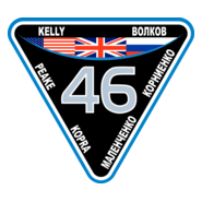 ISS Expedition 46 Logo PNG Vector