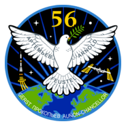 ISS Expedition 56 Logo PNG Vector
