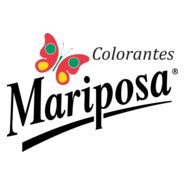 Mariposa Colorantes Logo PNG Vector