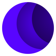 Moon Logo PNG Vector