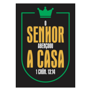 O SENHOR ABENÇOOU A CASA Logo PNG Vector