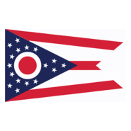 Ohio Flag Logo PNG Vector