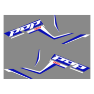 pop 110 i adesivos faixa decal Logo PNG Vector