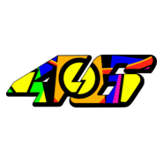 Valentino Rossi 46 Logo PNG Vector