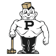 Vintage Purdue Pete Logo PNG Vector