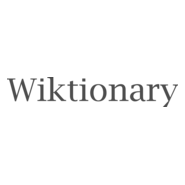 Wiktionary wordmark Logo PNG Vector