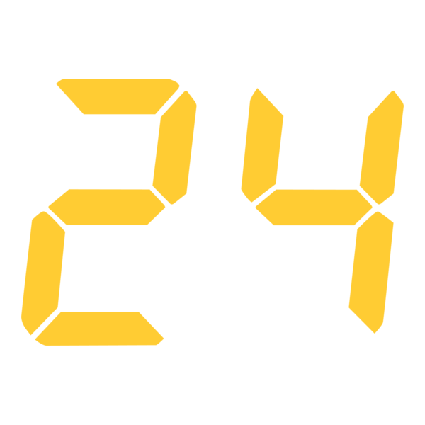 24 (TV Series) Logo PNG Vector