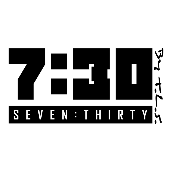 7:30 Apparel Logo PNG Vector