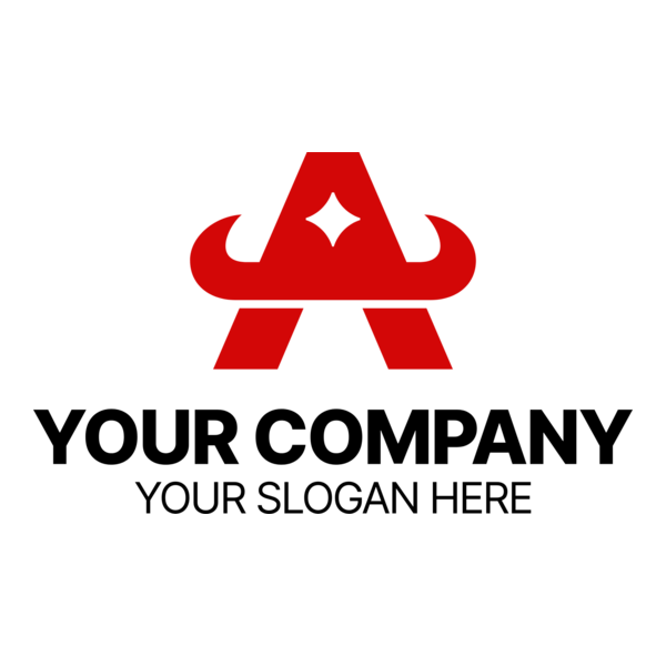 A Letter Company Logo PNG Vector