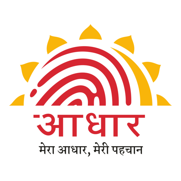Aadhaar Hindi Logo PNG Vector