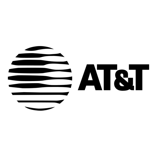 AT&T 8-bar horizontal Logo PNG Vector