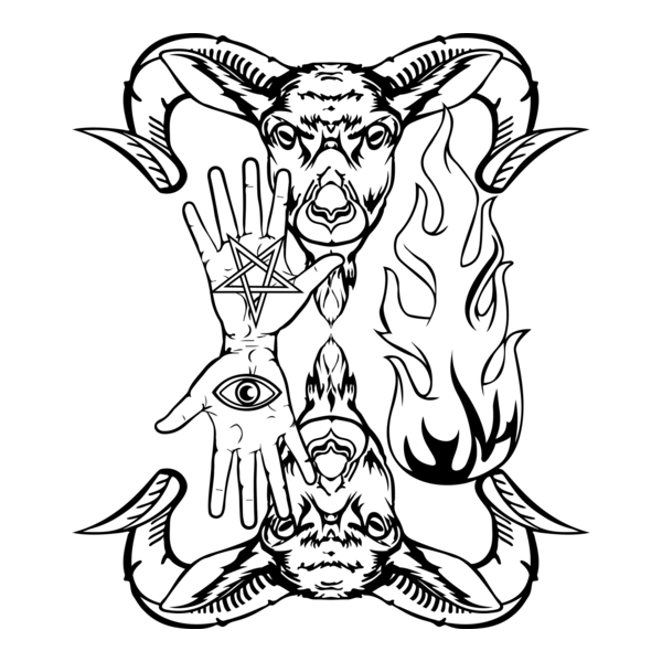 Baphomet Logo PNG Vector