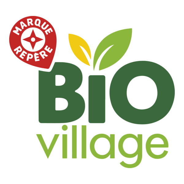 Bio Village de Marque Repère Logo PNG Vector
