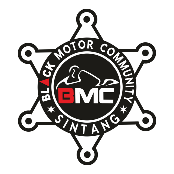 Black Motor Community Logo PNG Vector