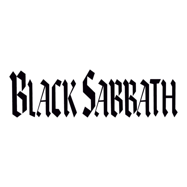 Black Sabbath Logo PNG Vector