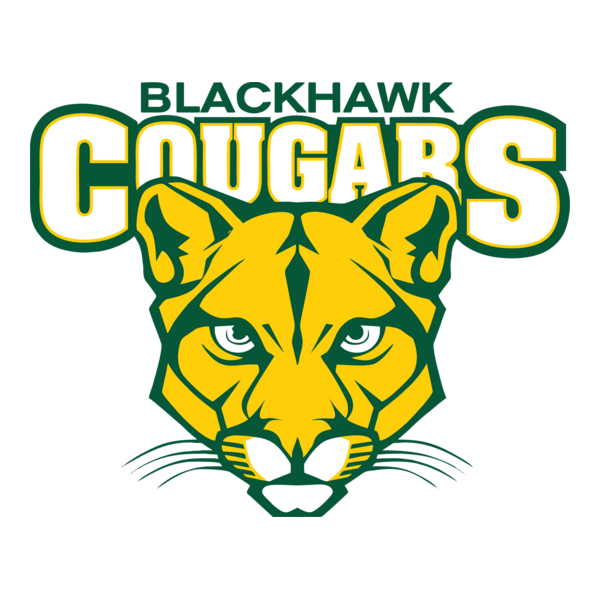 Blackhawk Cougars Logo PNG Vector