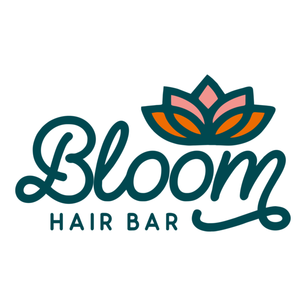 Bloom Hair Bar Logo PNG Vector