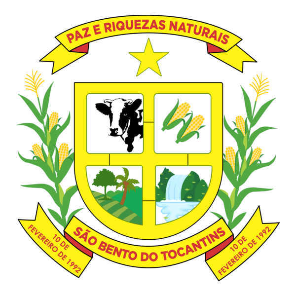 BRASÃO DE SÃO BENTO DO TOCANTINS Logo PNG Vector