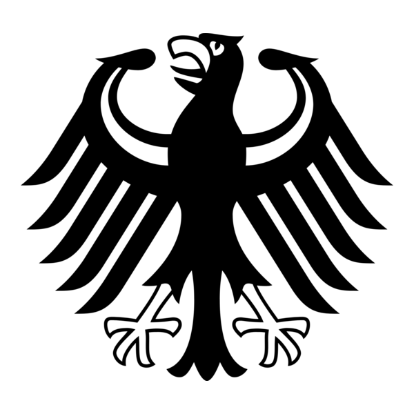 Bundesadler Bundesorgane Logo PNG Vector