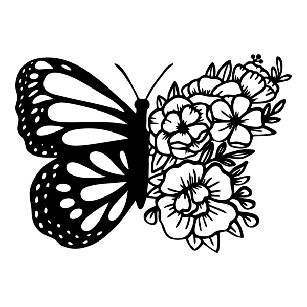 Butterfly Logo PNG Vector