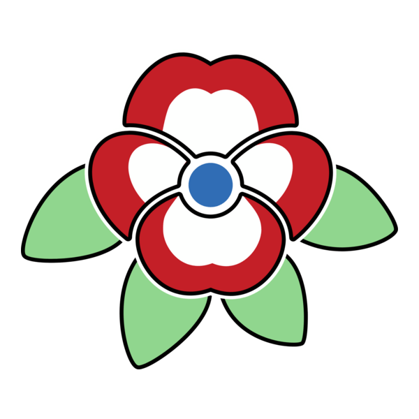 California Freethought Day Pansy Logo PNG Vector