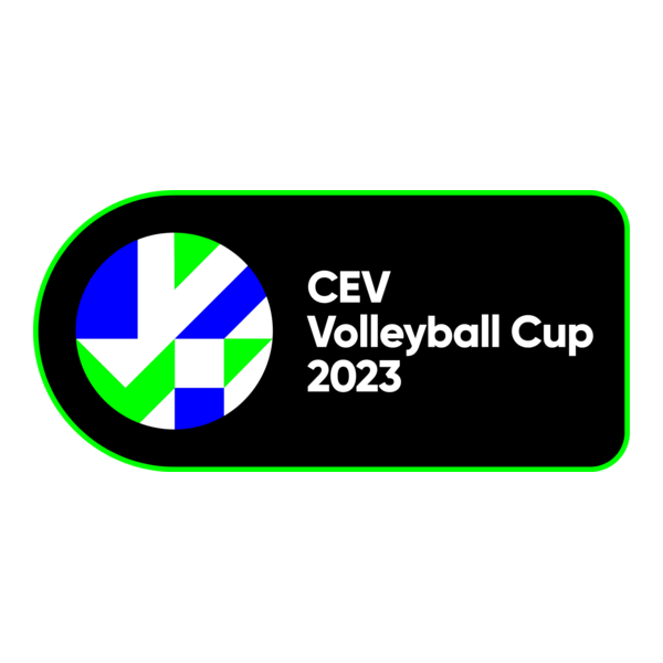 CEV Volleyball Cup 2023 Logo PNG Vector