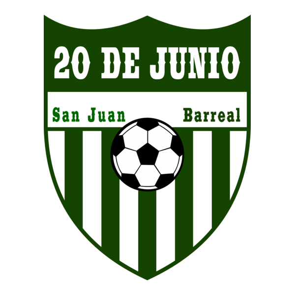 Club 20 de Junio de Barreal San Juan Logo PNG Vector
