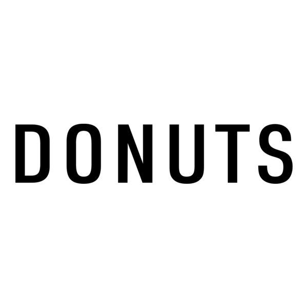 Donuts Logo PNG Vector