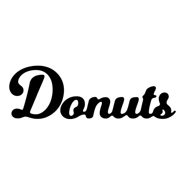 Donuts Logo PNG Vector