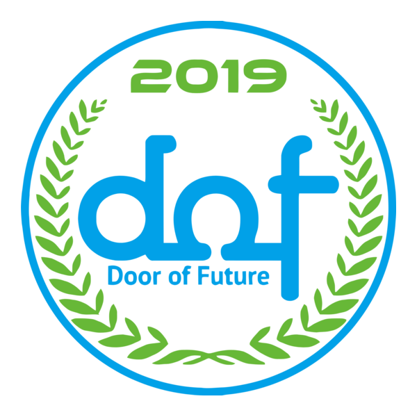 Door Of Future (DOF) Logo PNG Vector