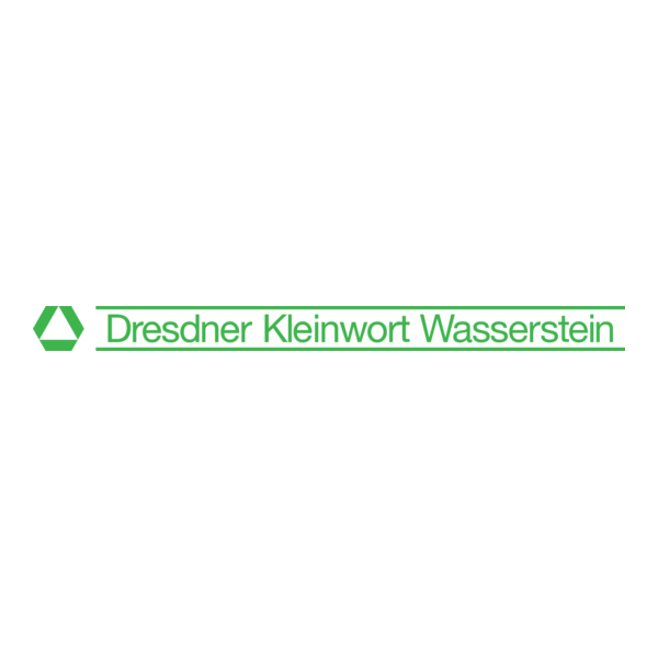 Dresdner Kleinwort Wasserstein Logo PNG Vector