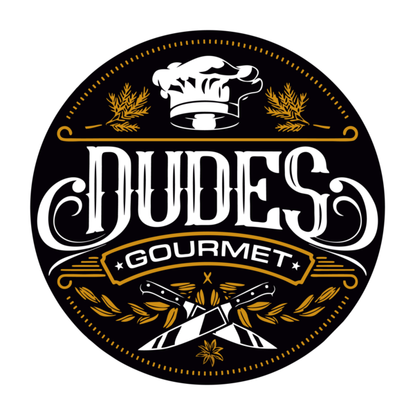 Dudes Gourmet Logo PNG Vector