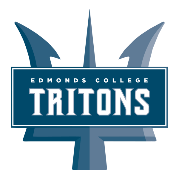 Edmonds College Tritons Logo PNG Vector
