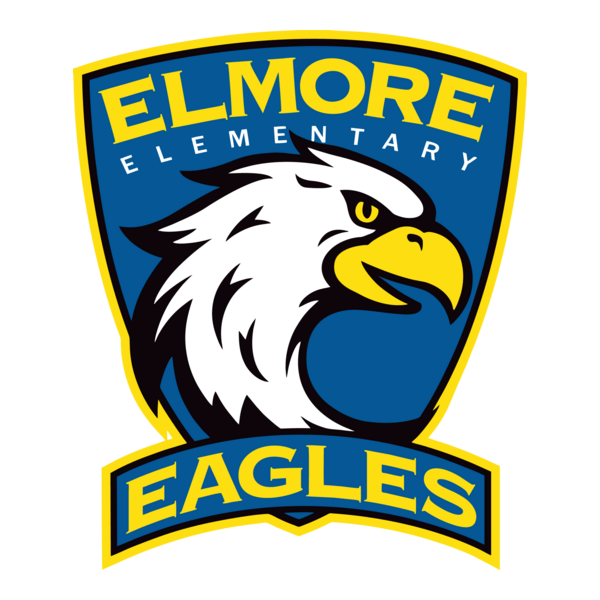 Elmore Elementary Eagles Logo PNG Vector