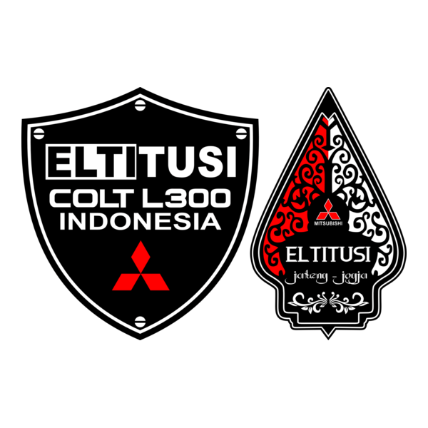 ELTITUSI MITSUBISHI L300 Logo PNG Vector