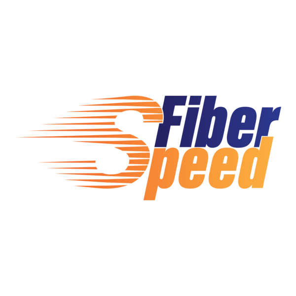 Fiber Speed Logo PNG Vector