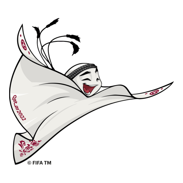 FIFA World Cup 2022 Mascot La’eeb Logo PNG Vector