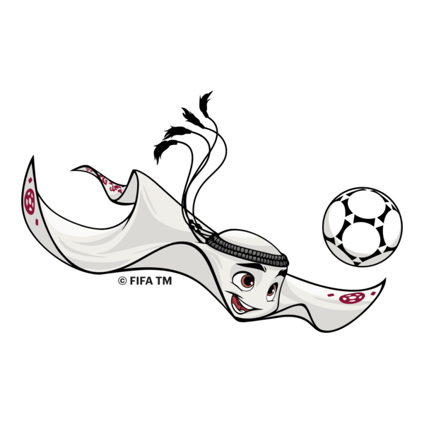 FIFA World Cup 2022 Mascot La’eeb Logo PNG Vector